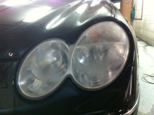 Mercedes Headlight Repair Restoration Gold Coast