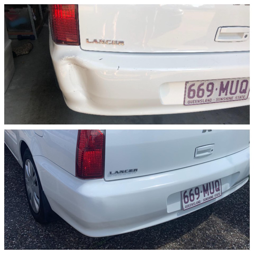 Mitsubishi Bumper Bar Repair Gold Coast 0402029277