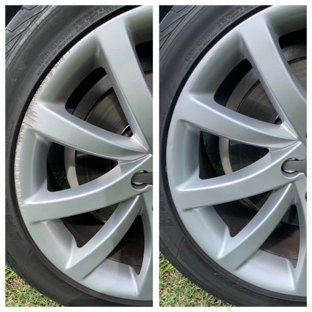scratched wheel repairs Gold Coast 0402029277