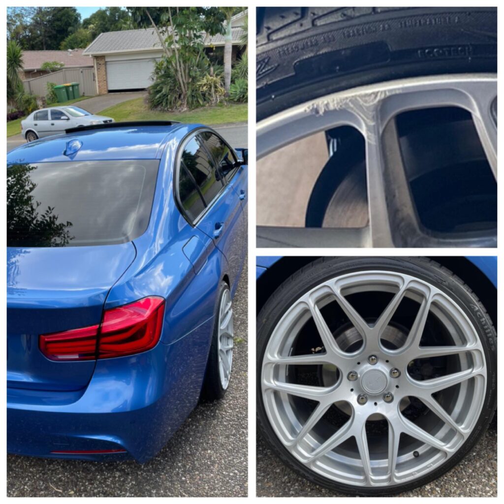 Mobile BMW Wheel repairs Gold Coast 0402029277