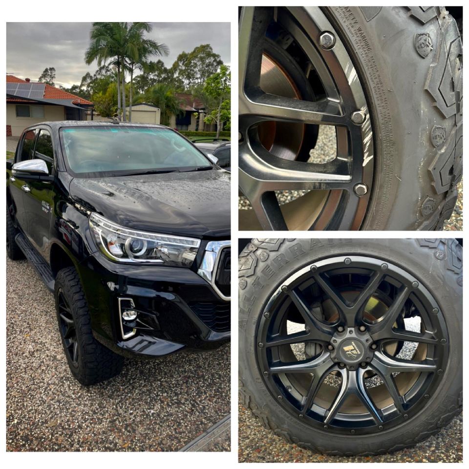 hilux wheel repairs Gold Coast 0402029277