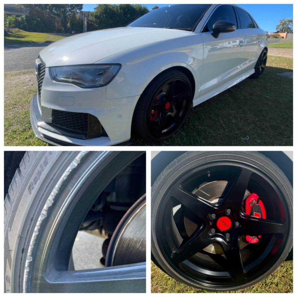 Audi S3 wheel repairs Gold Coast 0402029277