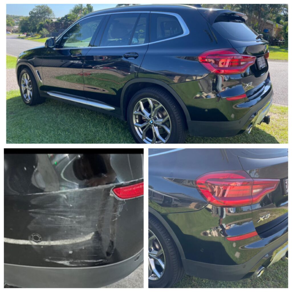 Bumper scrape repairs gold coast 0402029277