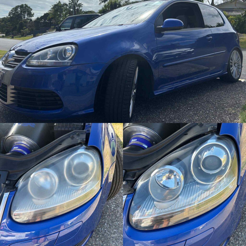 Cloudy headlight repair Gold Coast 0402029277