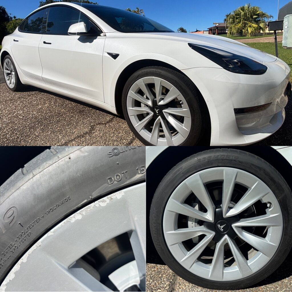 Tesla Model 3 Alloy Wheel Repairs Gold Coast 0402029277